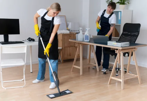 Nettoyage de bureau professionnel à Bouquemaison